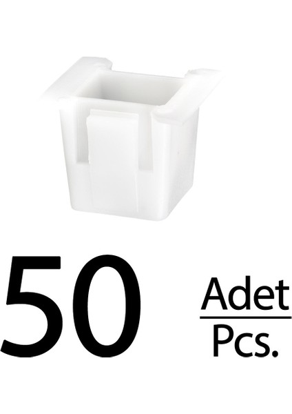 Opel Corsa B Için Far Tutucu Kılavuz Burç Klips - 50 Adet