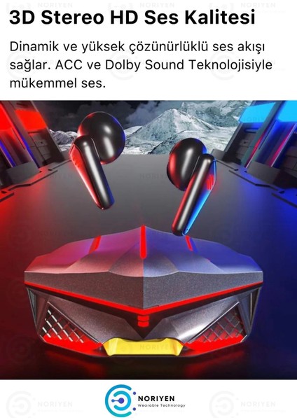 K98 Pro Oyuncu Hd Ses Mikrofonlu Işıklı Metal Kasa Ios Android Uyumlu Bluetooth Kablosuz Kulaklık fiyatları