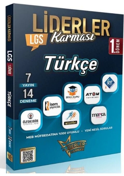 2026 Lgs 1.dönem Dil Bilgisi 7 Yayın 14 Deneme + 1 Lgs Deneme Hediyeli fiyatları