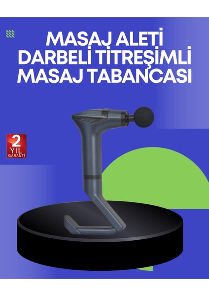 Titreşimli Şarjlı Masaj Aleti 3in1 Fonksiyonel Çok Amaçlı Model