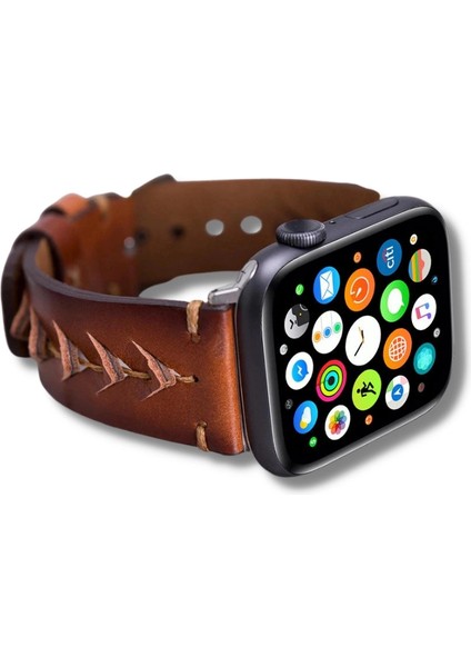 Apple Watch Uyumlu Deri Kordon 42-44-45MM RST2EF Boras