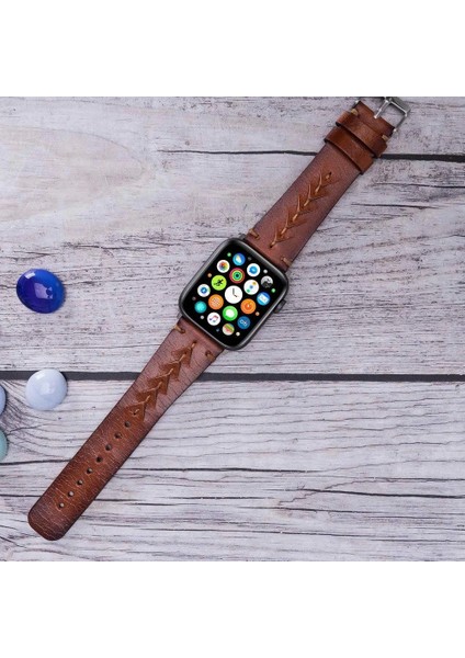 Apple Watch Uyumlu Deri Kordon 42-44-45MM RST2EF Boras fırsatları