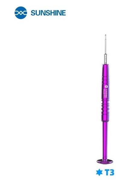 Sunshine SS719 Yüksek Hassasiyetli Manyetik T3 Tornavida