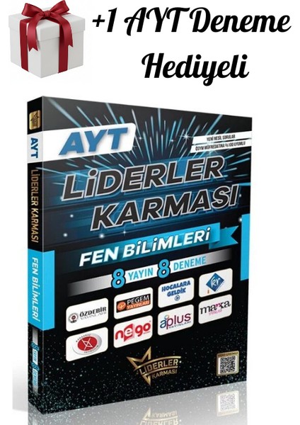 2026 Ayt Fen Bilimleri 8 Yayın 8 Deneme + 1 Ayt Deneme Hediyeli