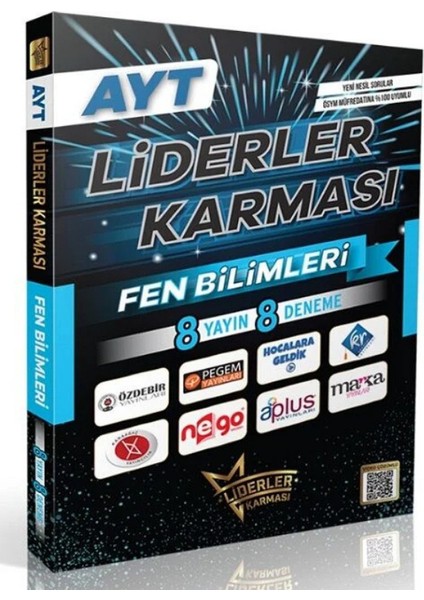 2026 Ayt Fen Bilimleri 8 Yayın 8 Deneme + 1 Ayt Deneme Hediyeli fiyatları