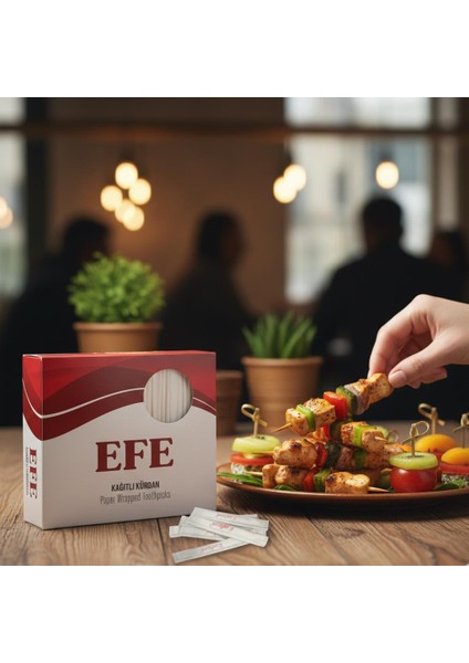 Kağıtlı Kürdan 250’LI – Hijyenik Tek Kullanımlık Paketli Kürdan modelleri