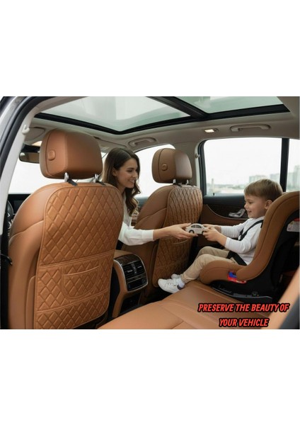 Araç Koltuk Arkası Ototurco Deri Organizer-Taba Renk fırsatları