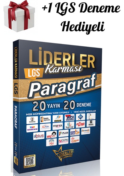 2026 Lgs Paragraf 20 Yayın 20 Deneme + 1 Lgs Deneme Hediyeli