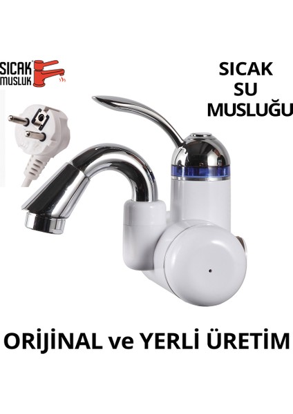 Elektrikli Ani Su Isıtıcı Termal Şofben Musluk Duvara Monteli Dsg-5b
