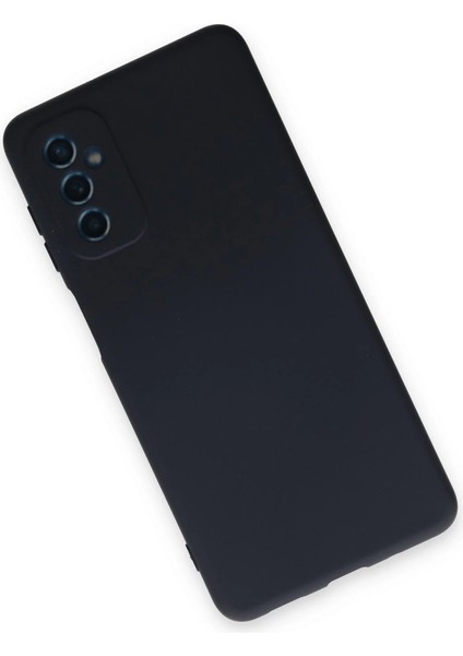 Samsung Galaxy M52 5g Kılıf Nano Içi Kadife Silikon - Lacivert modelleri