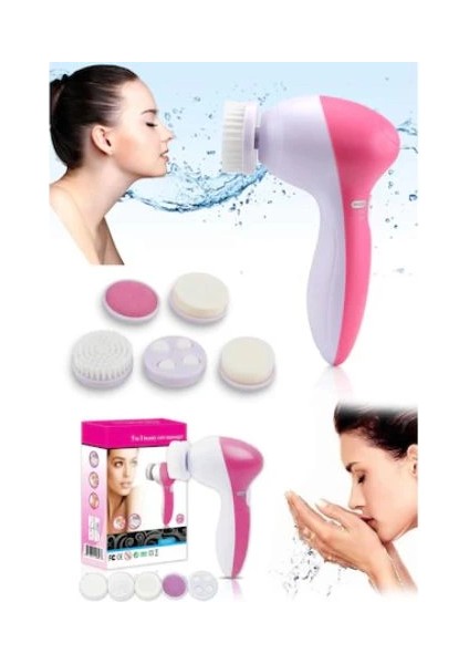 5 In 1 Pilli Yüz Temizleme,masaj ve Peeling Fırça Seti fiyatları