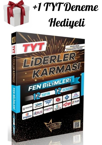 2026 Tyt Fen Bilimleri 12 Yayın 12 Deneme + 1 Tyt Deneme Hediyeli