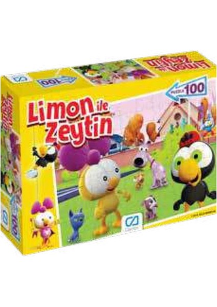 Limon Ile Zeytin Puzzle 100