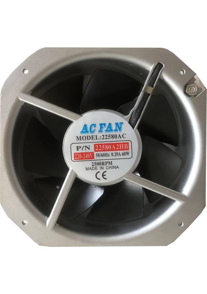 225X225X80MM 220V Ac Fan
