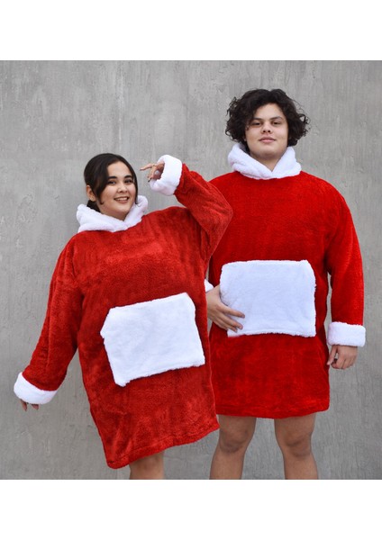 Welsoft Peluş Polar Giyilebilir Battaniye Pijama fiyatları