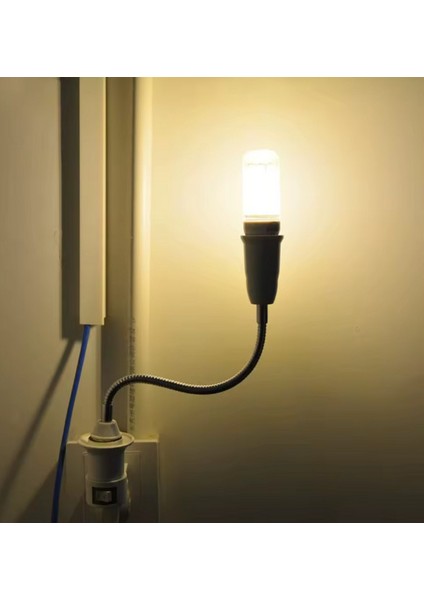 Lamba / Duy Uzatma 40 cm Metal 360 Derece Esnek Bükülebilir E27 To E27 fırsatları