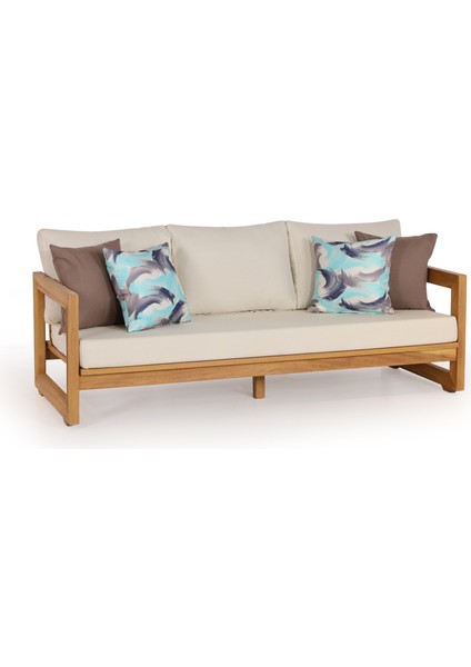 Liverno Masif Ahşap Iroko Ağacı Oturma Grubu Bahçe Balkon Koltuk Takımı 3+1+1+ Masa modelleri