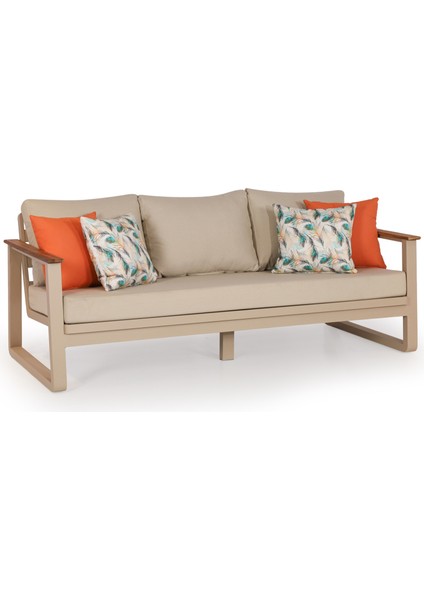 Likya Alüminyum Oturma Grubu Bahçe Balkon Koltuk Takımı 3+1+1+Masa modelleri