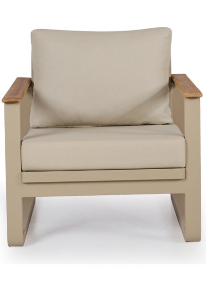 Likya Alüminyum Oturma Grubu Bahçe Balkon Koltuk Takımı 3+1+1+Masa fırsatları