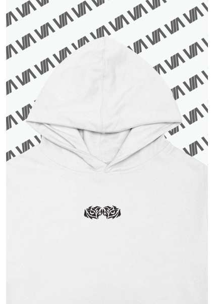 Kaplan Nakış Işlemeli Kapüşonlu Sweatshirt | Vıa fiyatları