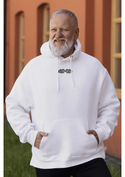 Kaplan Nakış Işlemeli Kapüşonlu Sweatshirt | Vıa modelleri