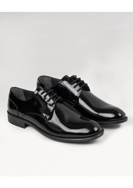 Italyan Stil Iç Dış Naturel Deri Rugan Erkek Ayakkabı Siyah T13890 fırsatları