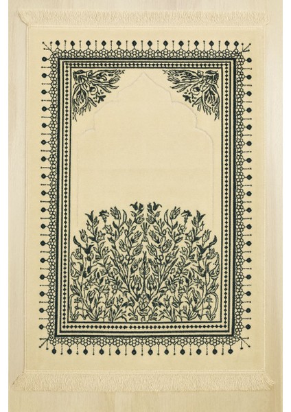 Arabesk Motif Desenli Seccade Akrilik Polyester Kadife (110 x 70) 700 gr fiyatları