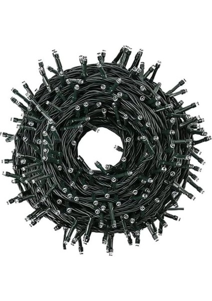 10 Metre 100 LED Boncuk Lamba – Gün Işığı | Siyah Kablo fiyatları