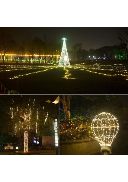 10 Metre 100 LED Boncuk Lamba – Gün Işığı | Siyah Kablo indirimleri