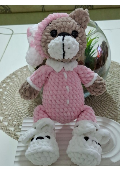 Pijamalı Uykucu Ayı Amigurumi Oyuncak fiyatları