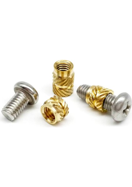 M3 Paslanmaz Çelik Vida ve Pirinç Somun Seti 480 Parça