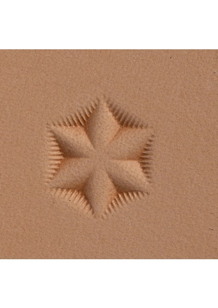 Yıldız Desenli Deri Damgalama Aleti K 526