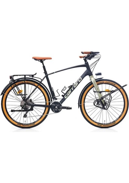 Cr-T Traıl Erkek Şehir Bisikleti 520H Hd 27.5 Jant 30 Vites Mat Siyah Yeşil Kamuflaj