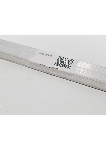 6061 Alüminyum Dikdörtgen Çubuk 10X25X500MM fırsatları