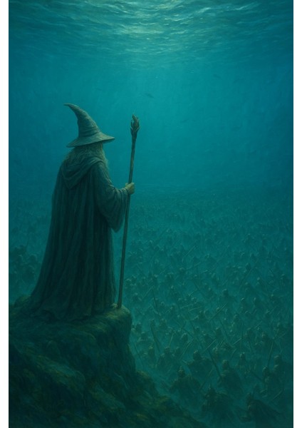 Derinliklerin Büyücüsü Rulo Tuval Üzeri Canvas Baskı – Premium Çözünürlük, Çerçevesiz fiyatları