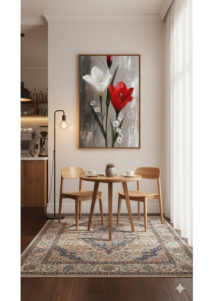 Zerafet Dokunuş Rulo Tuval Üzeri Canvas Baskı – Premium Çözünürlük, Çerçevesi