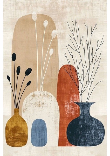 Doğanın Formları Rulo Tuval Üzeri Canvas Baskı – Premium Çözünürlük, Çerçevesiz