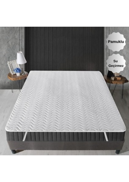 Alez Kapitone Dört Köşe Lastik Yatak Koruyucu 160*200 cm