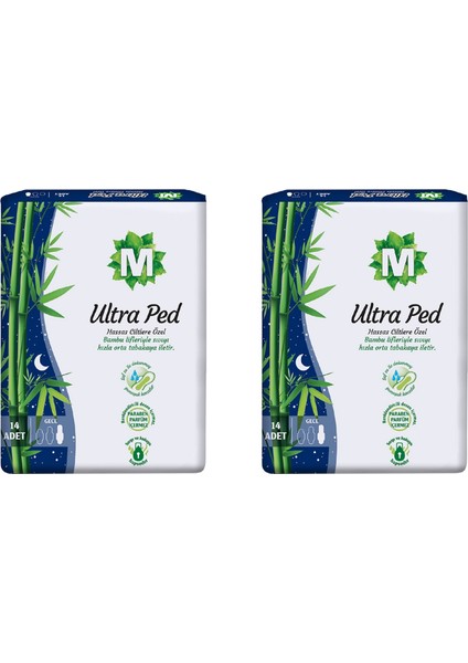 Ultra Hijyenik Ped Gece 14 Lü2 Adet