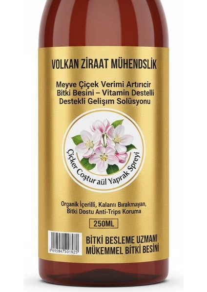 Meyve Çatlamasını Engelleyen Kalsiyum Destekli Organik Koruma Solüsyonu 250 ml fiyatları