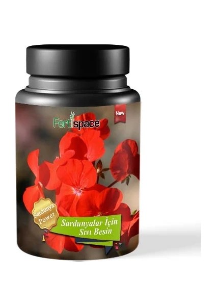 Sardunya Power Sardunyalar Için Sıvı Besin 250 ml Sardunya Geliştirici Güçlendirici Çiçek Açtırıcı