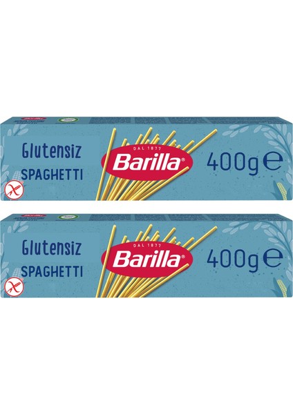Glutensiz Spagetti Makarna 400 gr x 2 Adet