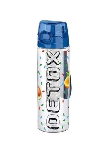 Tutma Saplı Kilitli Kendiliğinden Süzgeçli Kolay Taşınabilir Detoks Sporcu Diyet Matarası (48 indirimleri