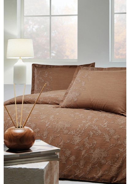 Ranforce Tek Kişilik Nevresim Takımı Barocco Taba fiyatları