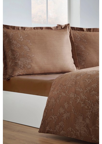 Ranforce Tek Kişilik Nevresim Takımı Barocco Taba modelleri