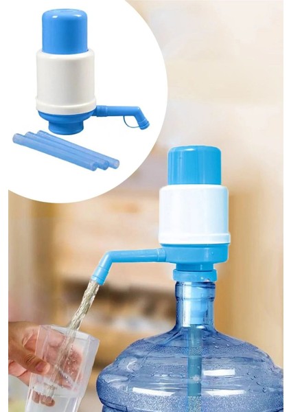 Damacana Su Doldurma Pompası Aleti Manuel Sebil Pompası 20X10 cm Orta Boy