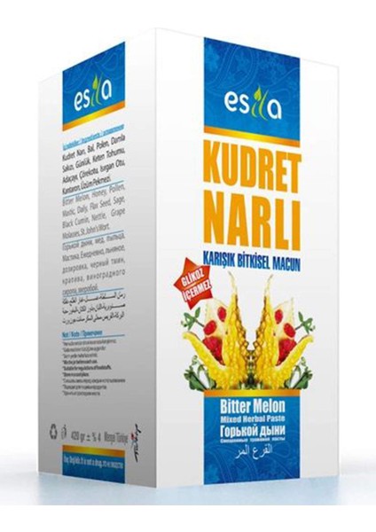 Kudret Narlı Mide Macunu 420 Gr.