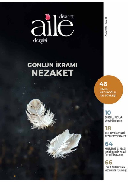 Diyanet Aile Dergi 84.sayı Aralık 2025