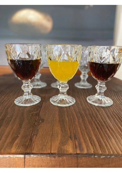 Dila Kahve Yanı Su Bardak 6’lı ROYALEKS-RYG8006 fiyatları