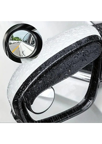 2 Adet Kendinden Aynalı Karbon Fiber Görünümlü Araba Yan Ayna Yağmur Koruyucuları Yağmur &amp;amp; Kar Kalkanı Visörler (4887) fiyatları